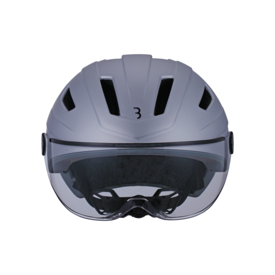 casque Move faceshield transparent gris mat