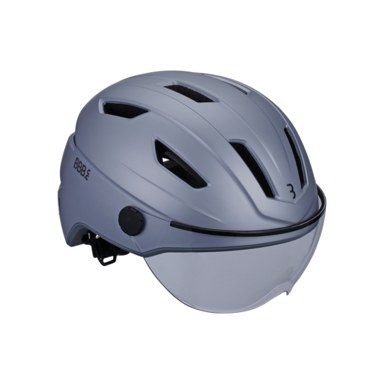 casque Move faceshield transparent gris mat