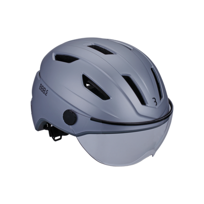 casque Move faceshield transparent gris mat