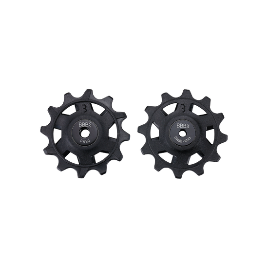 BDP-10 derailleur pulleys RollerBoys 12T-12T comp. SRAM Road noir 12T-12T