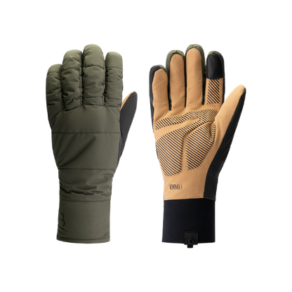 BWG-41 winter gloves PufferShield Waterproof olive green