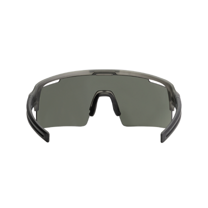 BSG-65 lunettes Fuse PC MLC argent gris transparent