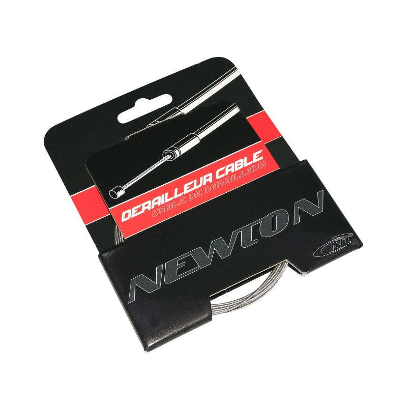 CABLE DE DERAILLEUR NEWTON INOX POUR CAMPAGNOLO ET VEROUILLAGE SUSPENSION / LOCKOUT 1,1mm 2,10M (VENDU A L UNITE SUR CARTE)